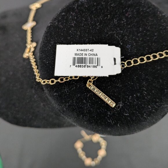 Tahari Clover Necklace - NWT - Picture 5 of 7